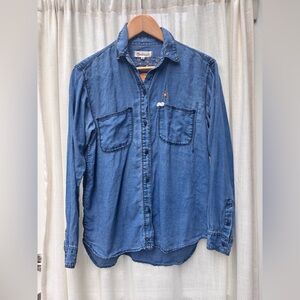 RARE Madewell Embroidered Shirt